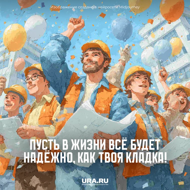 Мастерство на высоте: поздравляем строителей России