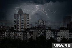 Вероятность грозы в Екатеринбурге — 70%