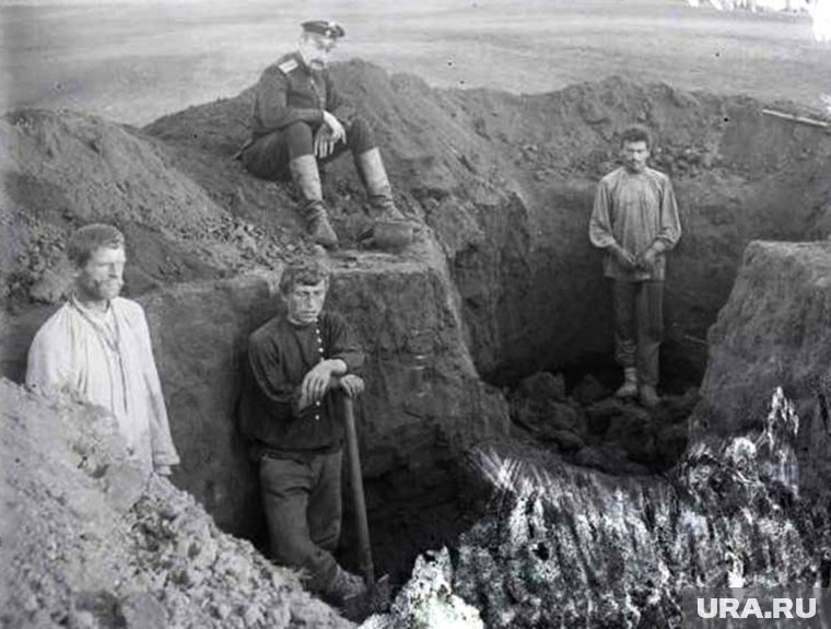 Раскопки Николая Минко под Челябинском, 1909 год