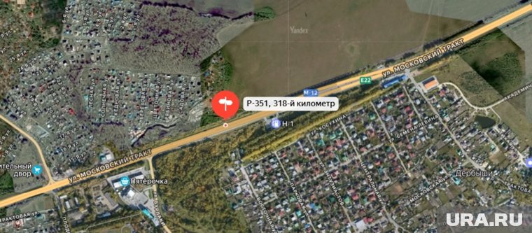 Работы пройдут на 318 км дороги, на Московском тракте
