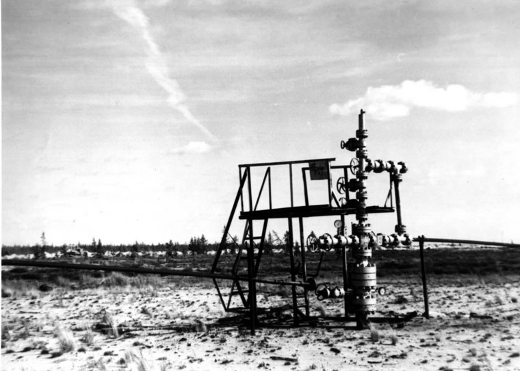 Скважина Р-2 на Уренгойском НГКМ 