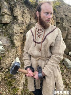Съемки сериала «Витязи» 