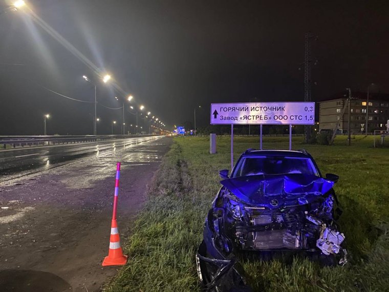 В ДТП пострадало четыре автомобиля