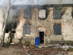 Пожарные тушили огонь более 40 минут