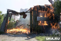 Пожар начался в шестом часу вечера (архивное фото)
