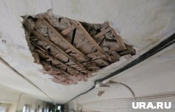 В злополучной квартире с упавшим потолком никто не живет 