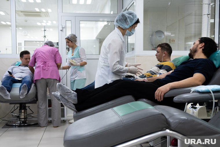 Размер выплаты для тех, кто сдал кровь три раза за год, составит 3000 рублей