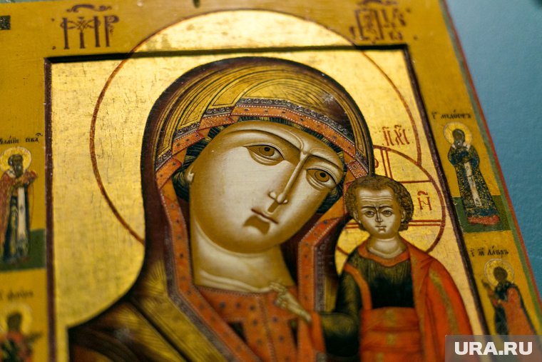 Образ Пименовской иконы Божией Матери находится в Третьяковской галерее