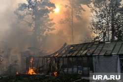 В пожаре на даче в Тюменском районе погиб человек (архивное фото)