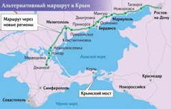 Альтернативный маршрут в Крым