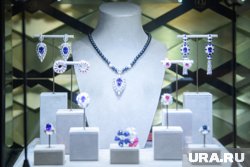 На выставке представлены не только уральские ювелирные дома, но и российские