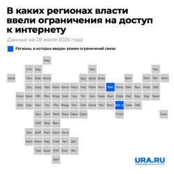 Официально власти ввели ограничения на доступ к интернету в двух регионах РФ