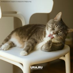 Если кот продолжает активно вылизываться - лучше показаться ветеринарному врачу