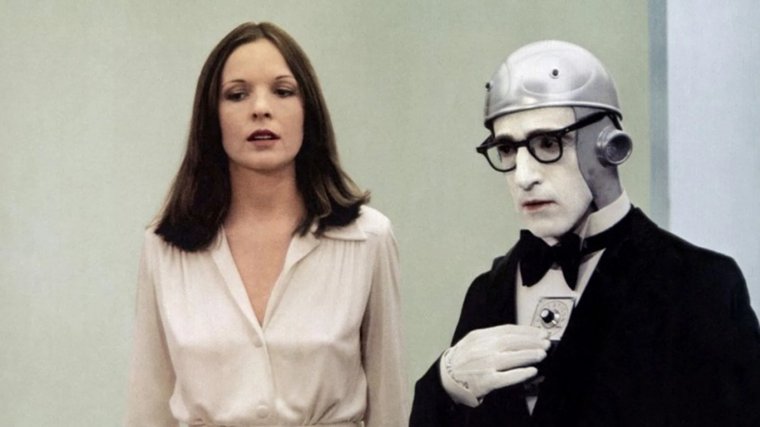 Кадр из фильма «Спящий», 1973 год