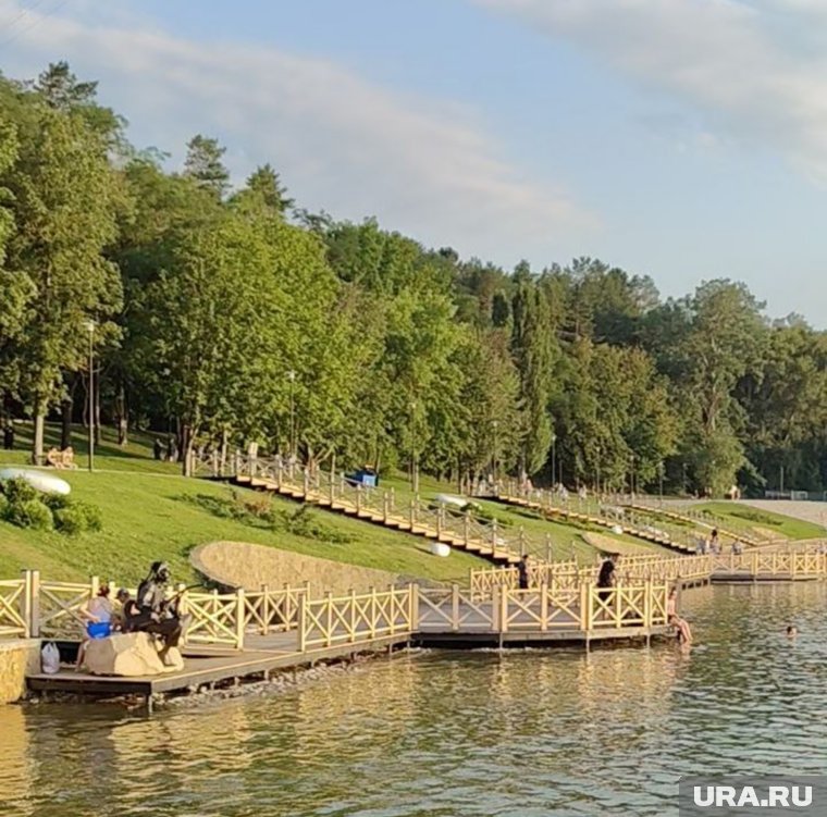 В Минводах водоемы оборудовали для прогулок и купания
