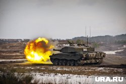 ВС РФ уничтожили танк Challenger 2 в Курской области