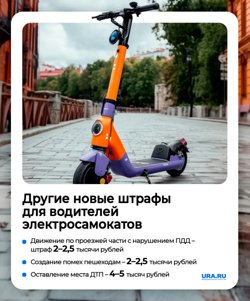 Предусмотрены и другие штрафы