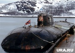 Подготовка к отплытию подлодки «Курск»
