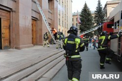  В учениях помимо пожарных также участвовали полиция, медики и энергослужбы 