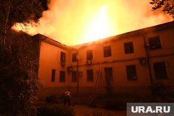 Пожар локализован на площади в тысячу квадратов