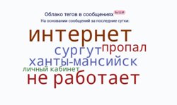В ряде городов ХМАО не работает интернет 