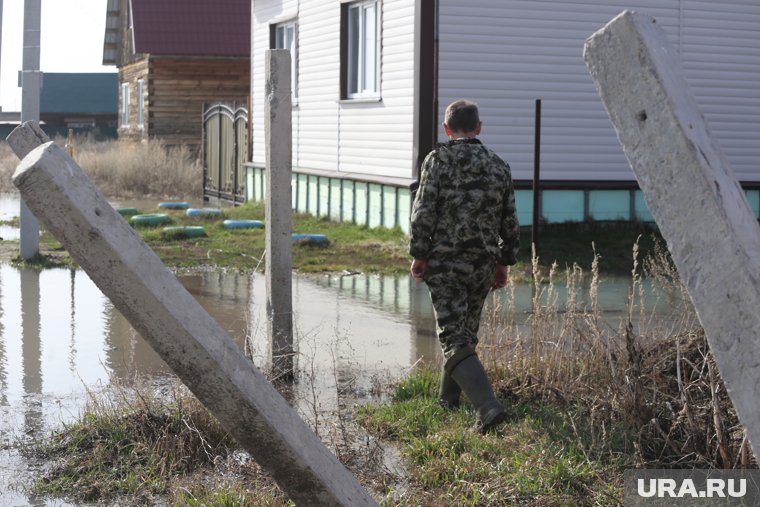 Вода подтопила только низины от таяния снега (архивное фото)