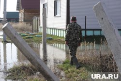 Вода подтопила только низины от таяния снега (архивное фото)