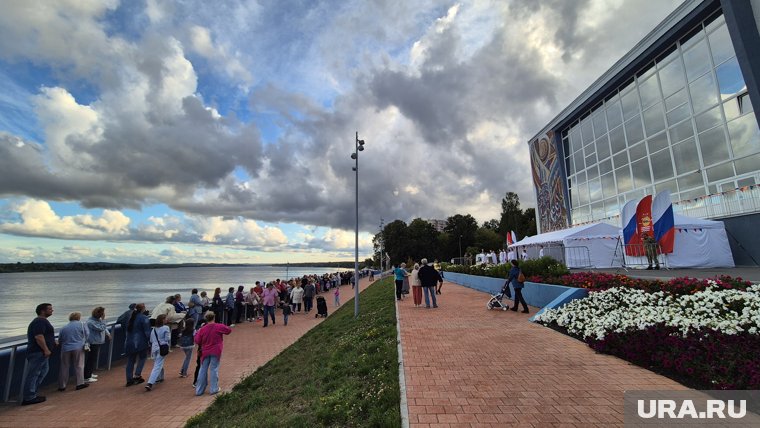Мероприятие прошло на новой набережной в Закамске