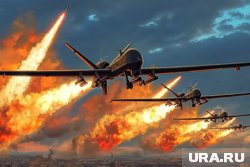 Местные жители укрылись в подвалах во время атаки украинских БПЛА