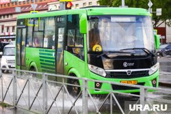Пассажиры автобуса не пострадали