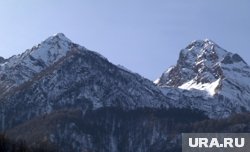 Сход лавины произошел в районе южного склона Аибги