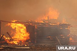 Сарай загорелся в Восточном (архивное фото)