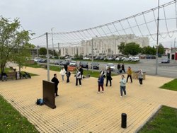 Первые бесплатные мастер-классы прошли 11 мая на набережной реки Тобол