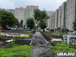 Дом имеет 15 подъездов и большой двор