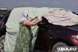 Температура внутри машины под солнцем может достигать +70? градусов