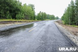 На дороге из Нижневартовска в Стрежевой вместо ямочного ремонта сделали полное асфальтирование