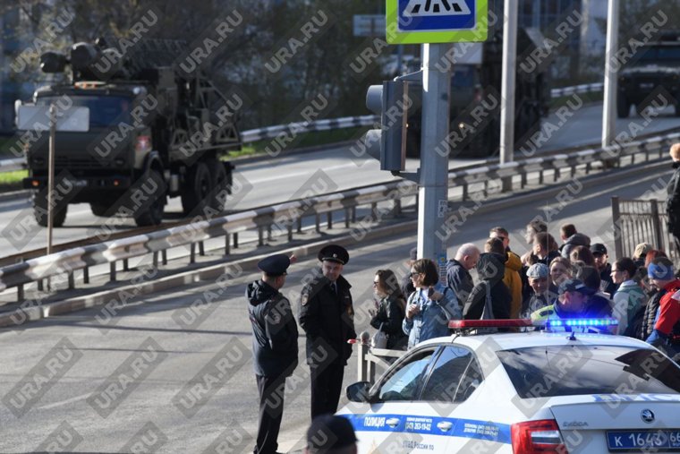 Подготовка к генеральной репетиции парада