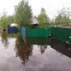 В Ишимском районе затоплены первые частные дома. Видео