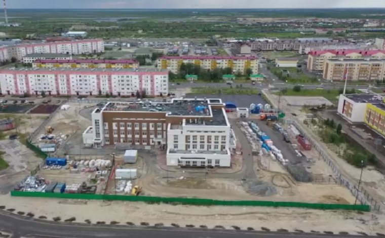 Участковая больница в Коротраева готова на 85%
