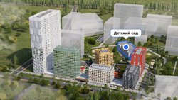 Муниципальный детский сад будет располагаться прямо на территории жилого комплекса