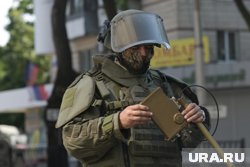 Саперы прибыли к зданию ЦДМ
