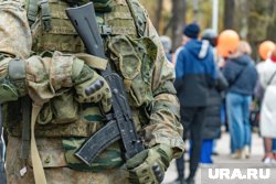 Военнослужащие ВСУ были направлены укладывать брусчатку в Львовской области
