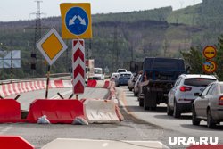 На петепроводе ведутся дорожные работы