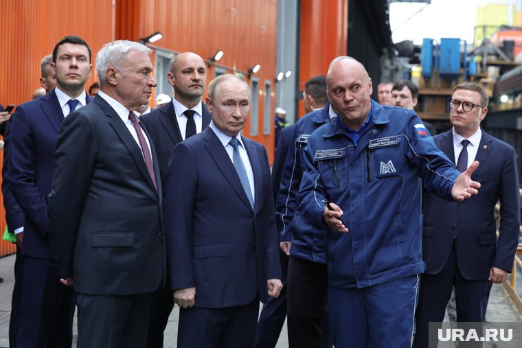 Президенту подробно рассказали о новых производствах на ММК