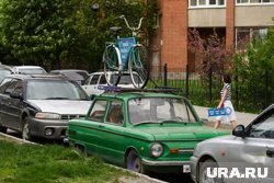 «Запорожец» после тюнинга используют для дрифта