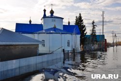 Вода в Курганской области может подняться до 7,5 метров