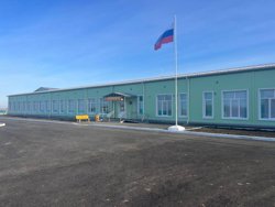 Быстровозводимую школу построили в Курганской области за несколько месяцев