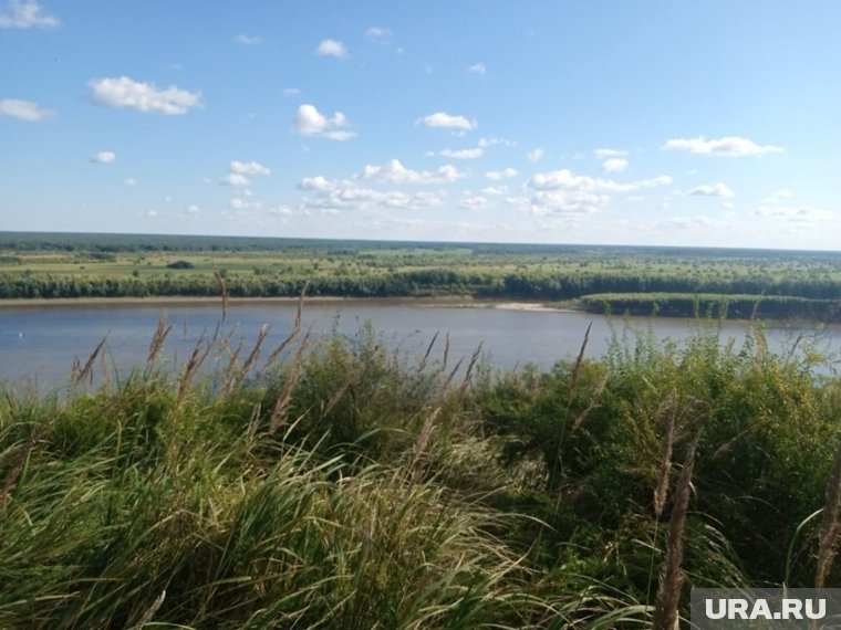 Возможно место гибели Ермака.