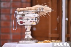 Перед Днем знаний школьников в Курганской области окропили святой водой