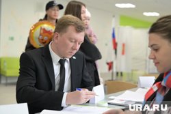Денис Шитов голосовал в школе «Точка»